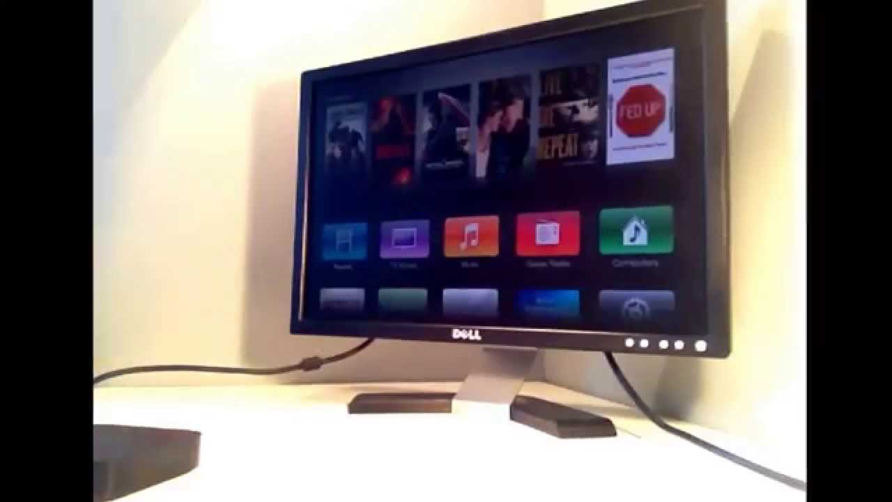 Reporter Svinde bort købe How to cenect Apple TV to computer monitor (easy) - YouTube