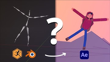 How to send Mixamo data to After Effects (BlenderAe)