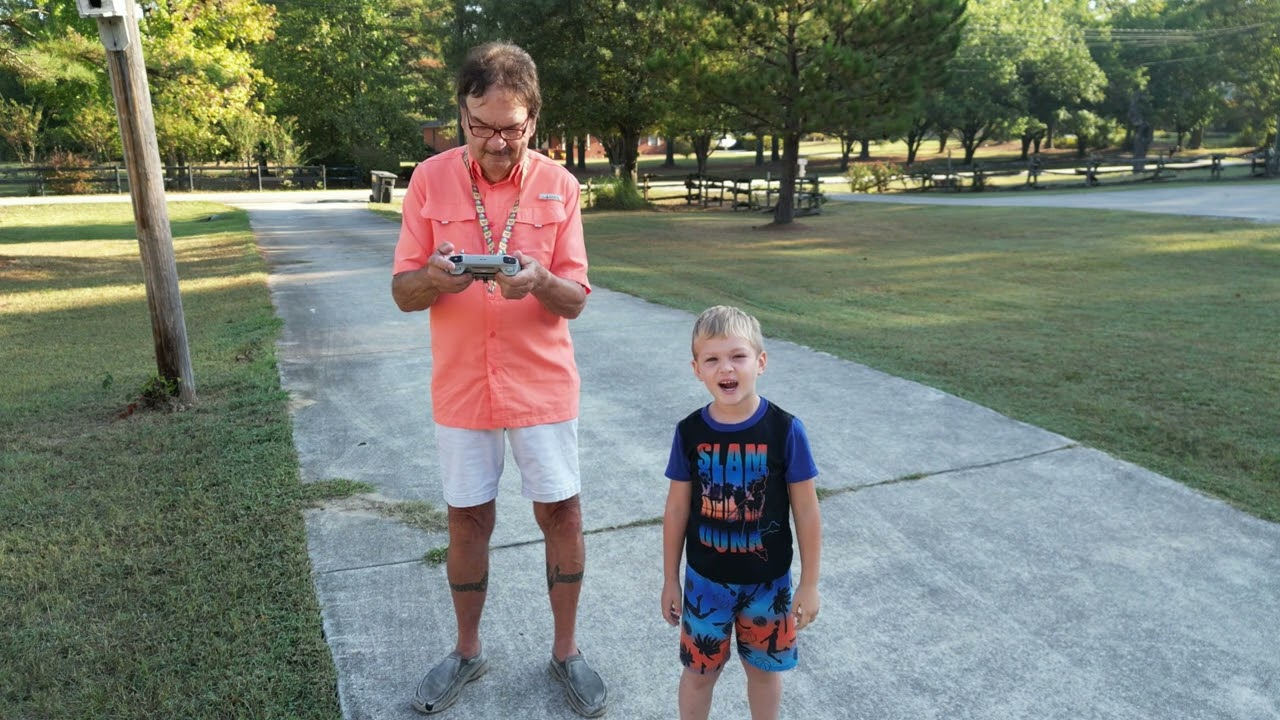 Christian and Steve - Early this morning before breakfast. - DJI Mini 3 Pro Drone