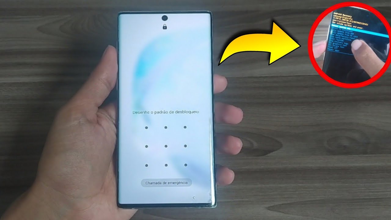COMO FORMATAR SAMSUNG NOTE 10, Hard Reset Note 10 Plus, Note 10+