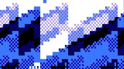 Overboard (2023) - A 256 byte intro for the Apple II by Marquee Design