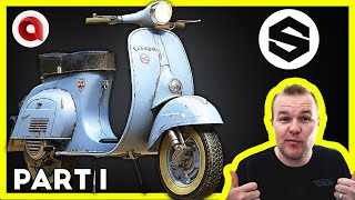 How To Make Fancy Scooter Textures in Substance Painter - Part 1