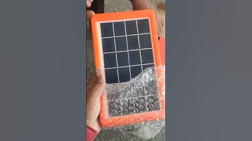 Unboxing Niflux Solar Led Torch 🔦