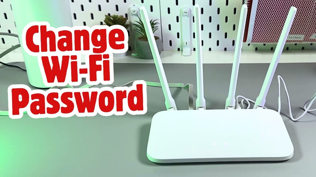 How to Set a New Wi-Fi Password on Your Xiaomi Mi Router 4C - Easy ...