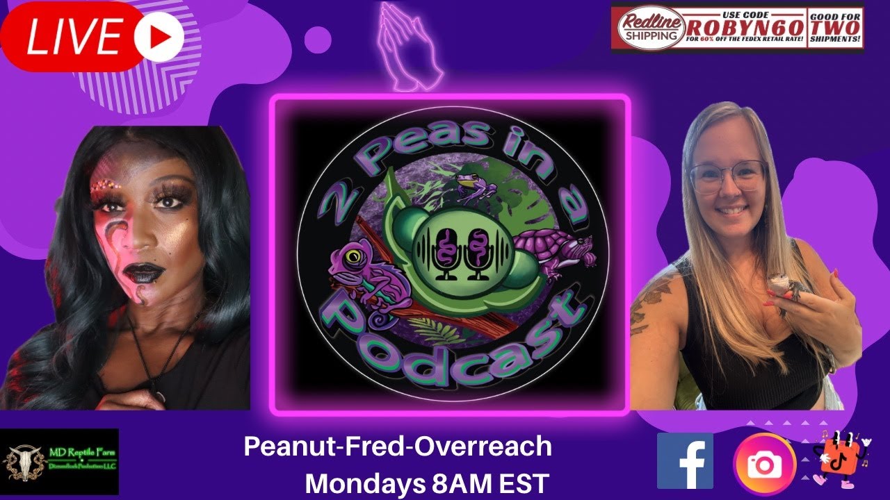Two Peas In a Podcast EP 104-Peanut and Fred 😢