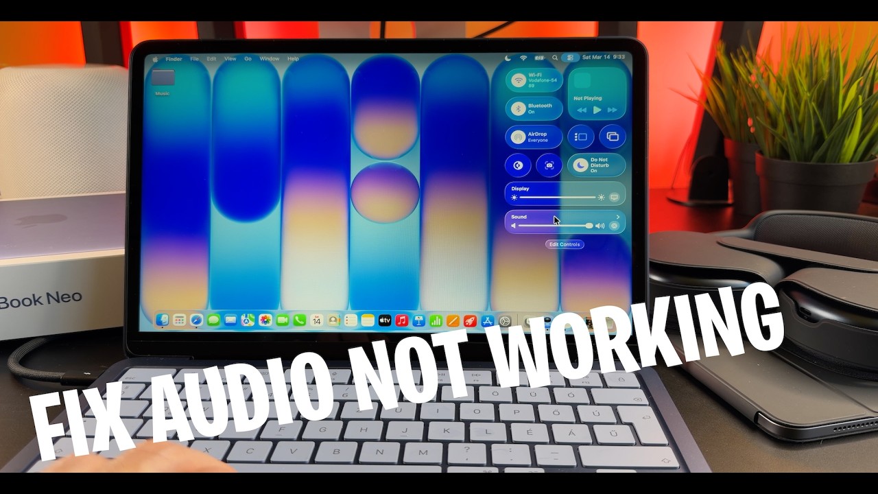 How to Fix Sound Not Working on MacBook Neo - YouTube