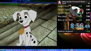 101 Dalmatians: Escape From DeVil Manor Speedrun  (re-timed to 8:55)