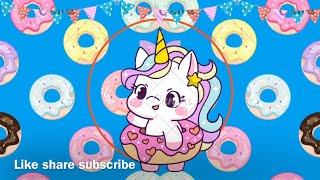 Donut🍩sweetness we bring happiness kidssong nurseryrhymes preschool learn education children toddler