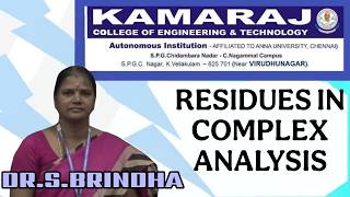 RESIDUES IN COMPLEX INTEGRATION