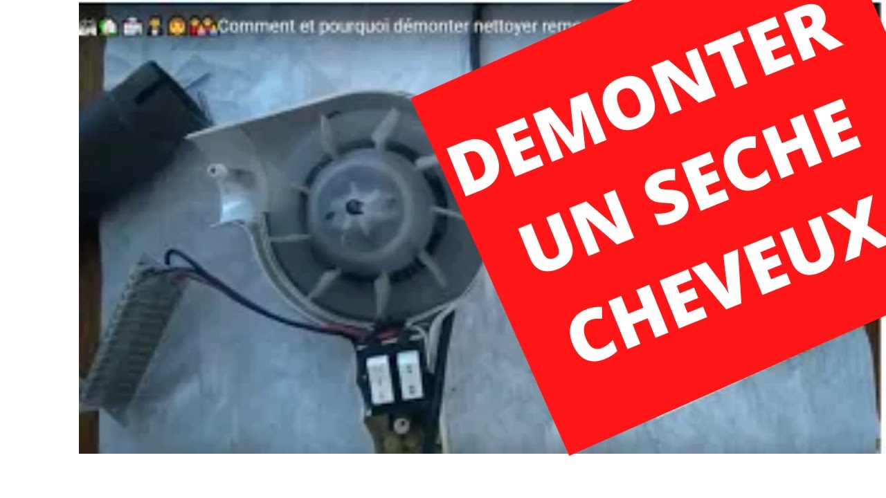 Comment Et Pourquoi Nettoyer Un Seche Cheveux How And Why To Clean A Hair Dryer Youtube