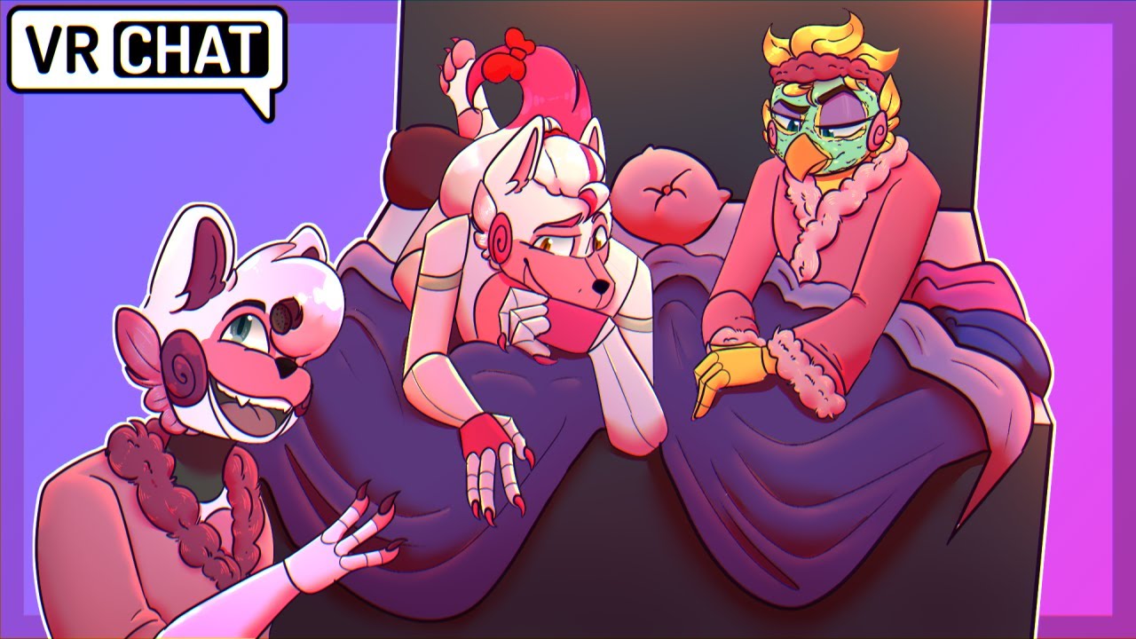 Toy Chica CRASHES BOYS NIGHT Truth or Dare?! In VRChat