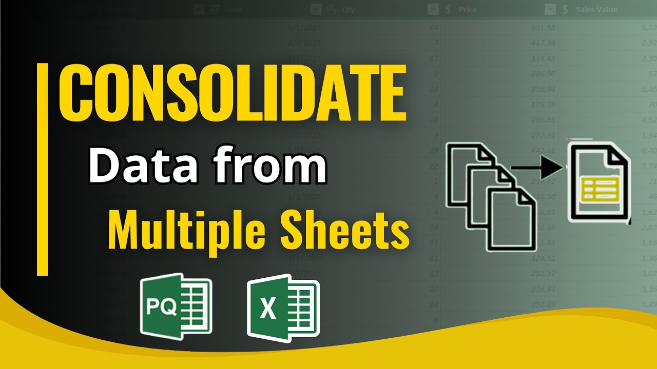 سر المحترفين في دمج الشيتات باستخدام Power Query 🔥