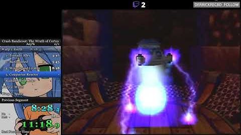 Crash Bandicoot: The Wrath of Cortex Any% Speedrun [PB 1:36:39 Loadless]