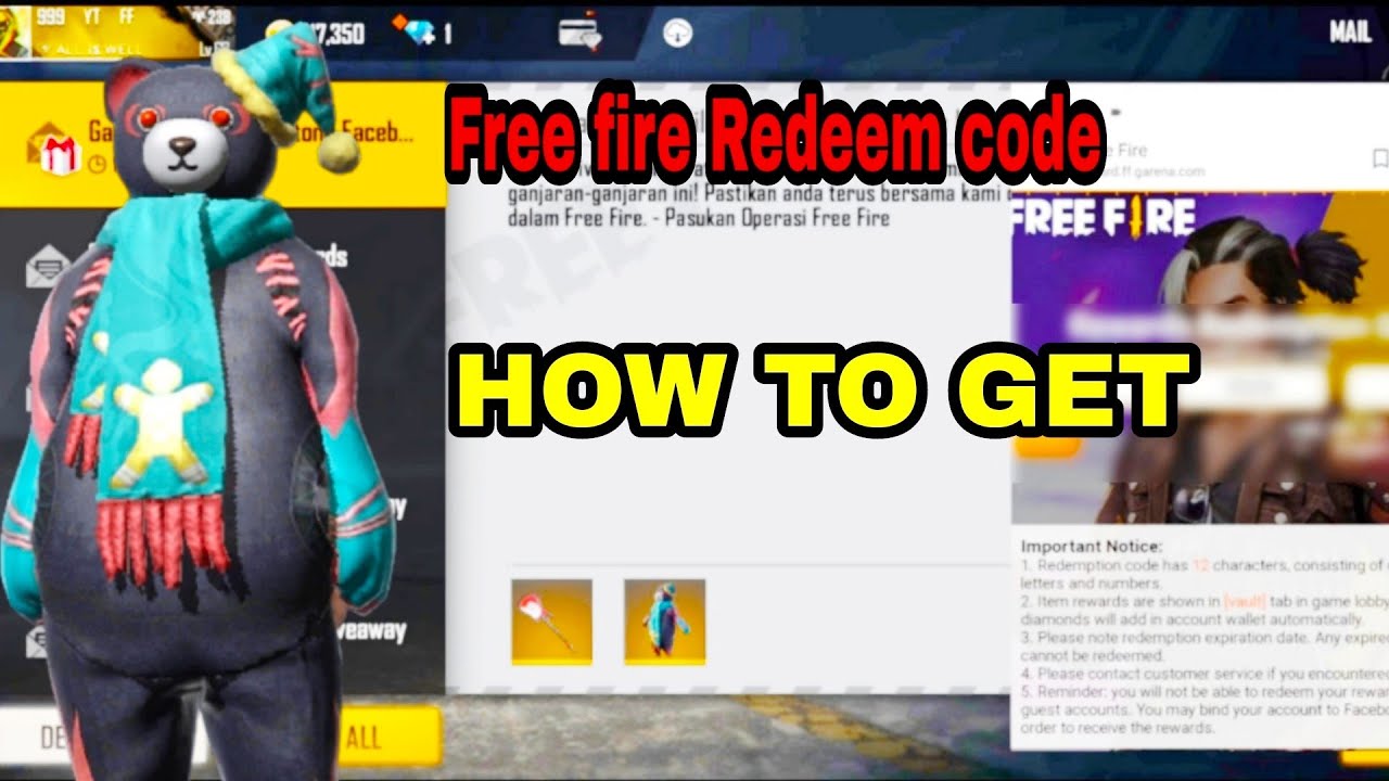 Ff Redeem Code Malaysia Server Quick Redeem Youtube