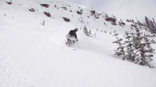 East Vail Backcountry Skiing: Cornice, Cliff Jump, and Powder Turns