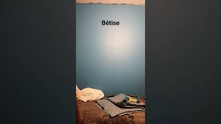 une bétise