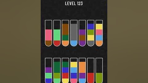 Water Sort Puzzle level 123 | Gameplay Mobile Games