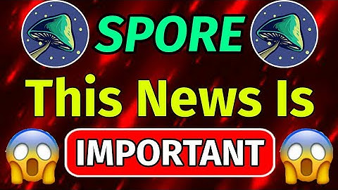 Spore finance Important News! || Spore finance price prediction || Spore news today