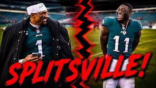 AJ BROWN JALEN HURTS RELATIONSHIP COOKED!? SHOULD EAGLES  GET A PLAYER IN EXCAHNGE FOR AJ!?