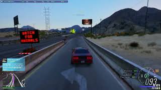 GTA5 - FiveM - FreeRoam - 4k Upscale Render Test 3