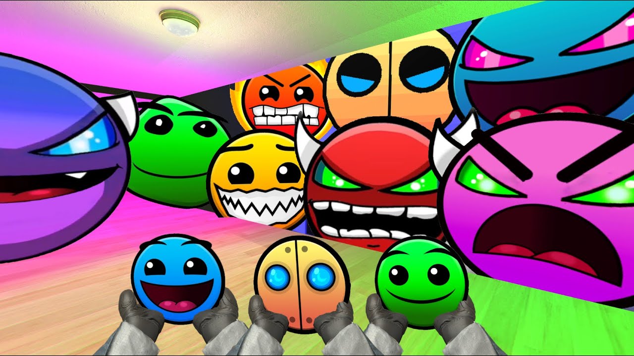 Спасаем Babyfaces из Geometry Dash Emoji 