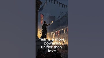 Machiavelli Power Rule 6-Use Enemies to Unite Your Followers  #machiavelli #selfmastery #history