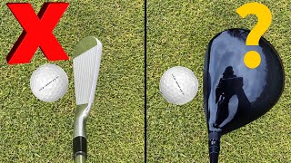 How To Aim The Golf Club CORRECTLY - Stop Slicing The Driver screenshot 4