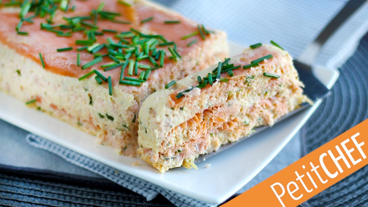 Receta TERRINA DE SALMÓN fresco y ahumado Petitchef YouTube