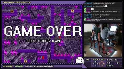 GameStomp || I Wanna Be The Purple Zone (IWBTG Fangame) w/ DDR Dance Pads | PART 6