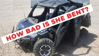 Polaris Ranger. How Bad Is She Bent ?