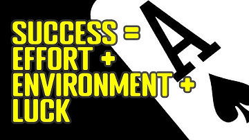 Outcome Bias (Success = Effort + Environment + Luck)