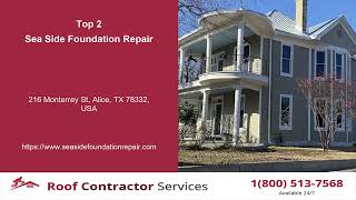 Top 3 Roofing Services in Alice TX
