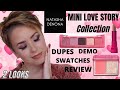 NEW NATASHA DENONA MINI LOVE STORY COLLECTION DUPES + DEMO + REVIEW | Steff's Beauty Stash