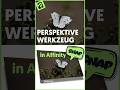 Bilder perspektivisch anpassen! Affinity Workflow #Shorts
