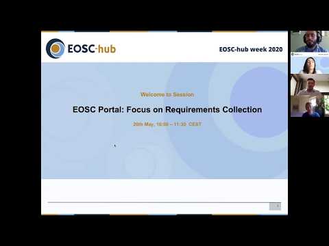 EOSC-hub Week 2020 - 5.2 EOSC Portal: focus on requirements collection