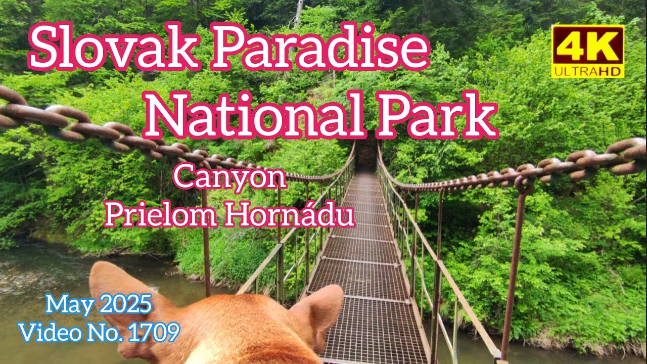 Slovak Paradise National Park ( Slovenský Raj ) - Hiking Canyon of the River Hornád