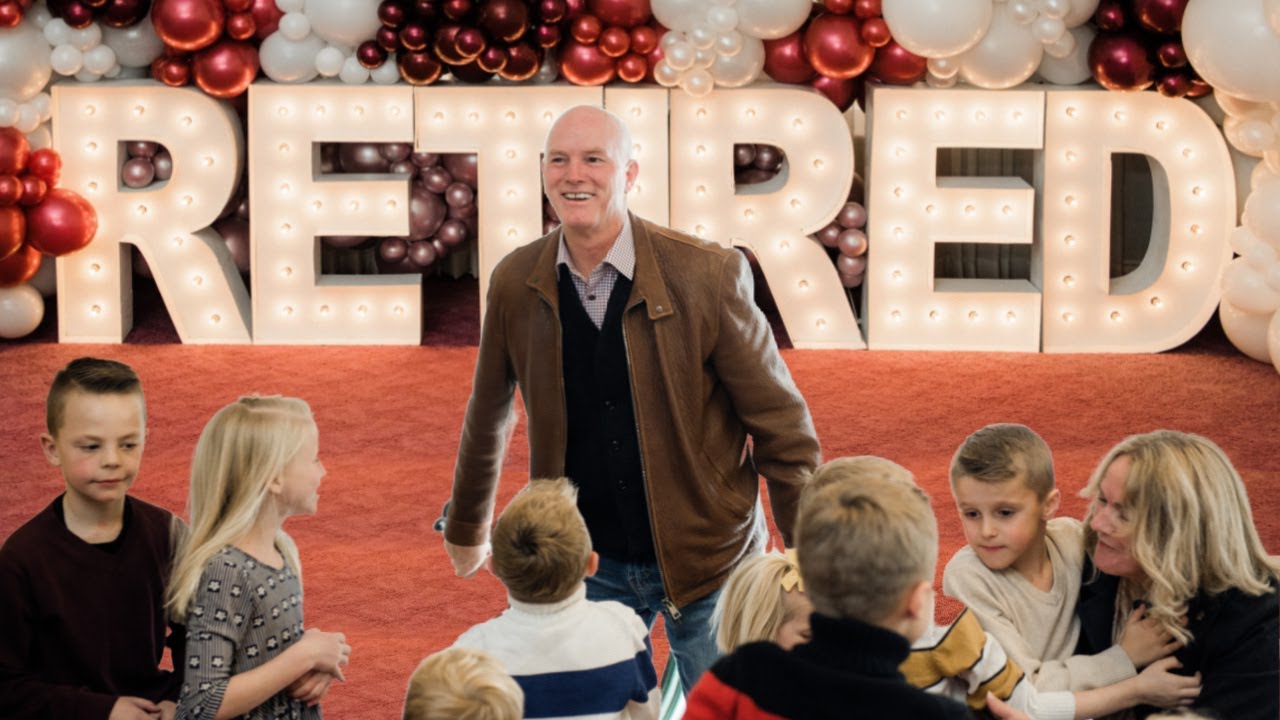 Surprise Retirement Party for Grandpa Griff  - Vlogmas Day 12