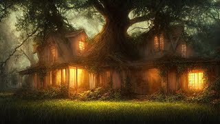 Spooky Spring Music - Lost Forest Cottage | Dark, Fantasy