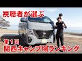 視聴者が選ぶ!第1回関西キャンプ場ランキング