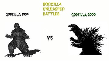 Godzilla Unleashed: Godzilla 1954 vs Godzilla 2000
