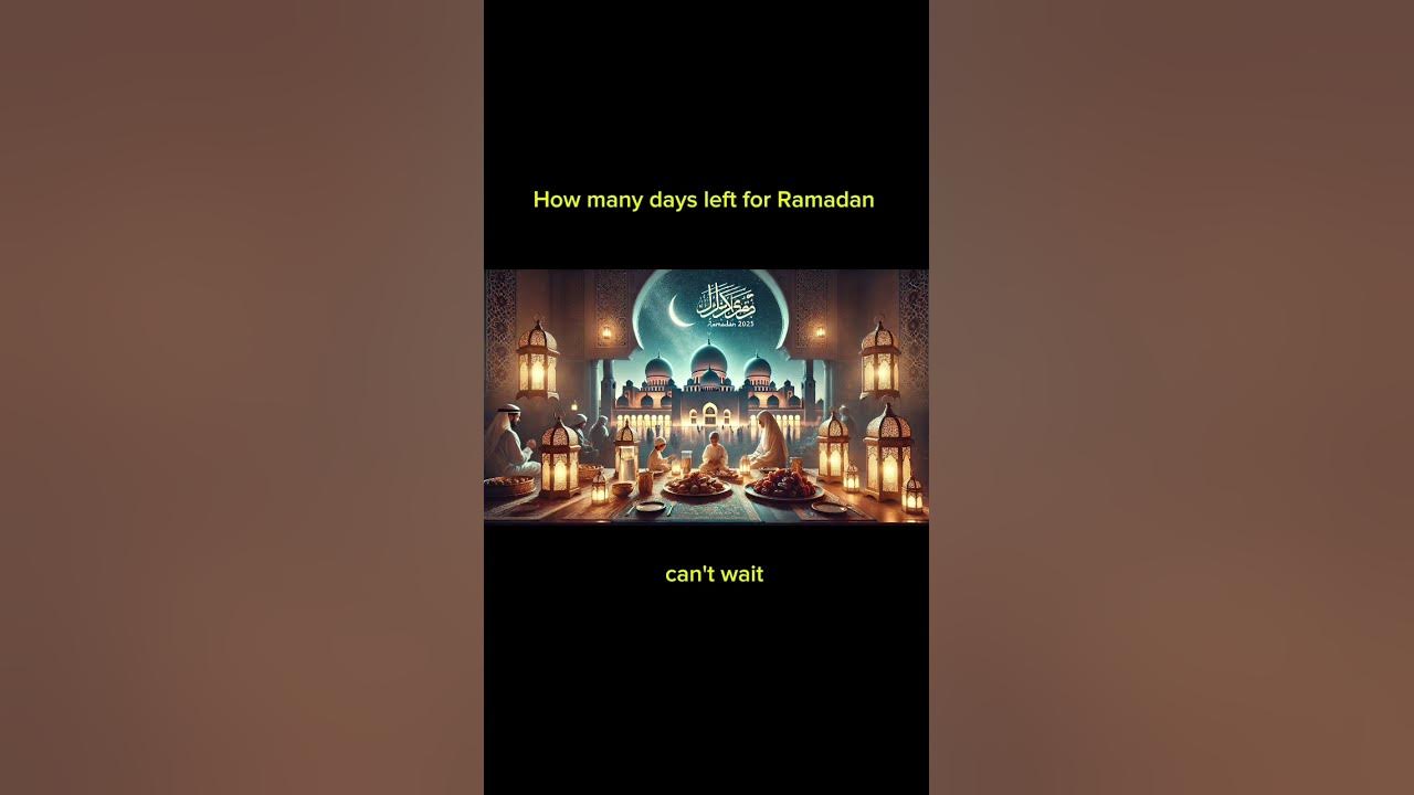 how many left days for ramadan