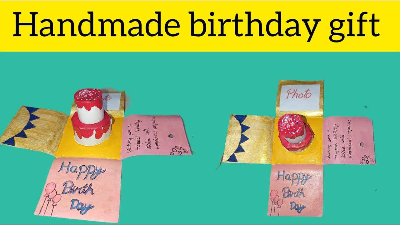Handmade Birthday Gift From Paper DIY Birthday Gift Paint Your handmade-birthday-gift-from-paper-diy-birthday-gift-paint-your