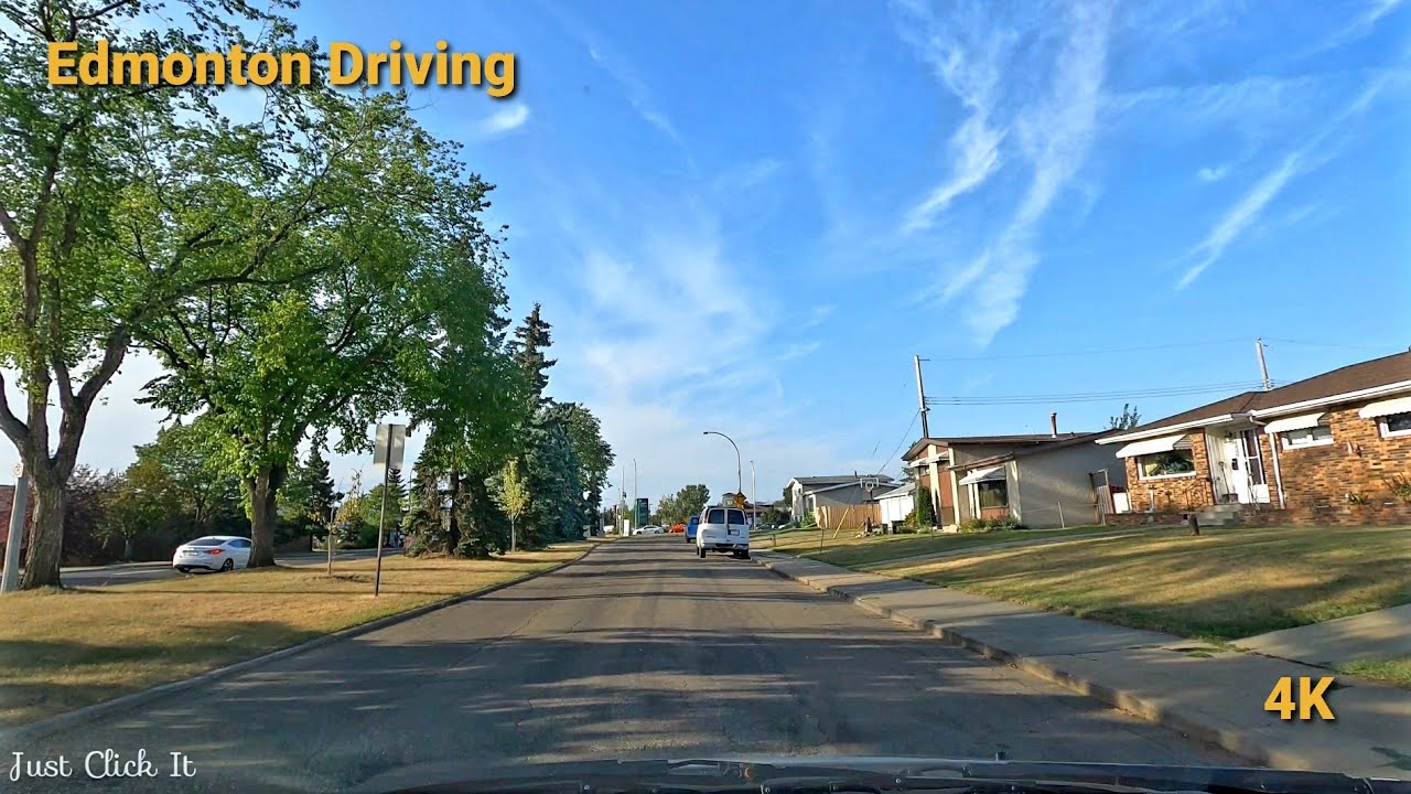 Driving around Glengarry Neighborhood, Edmonton, AB, Canada YouTube