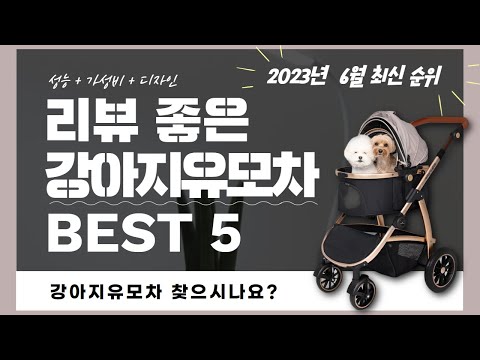 강아지유모차 추천 2023 Top 5 (리뷰 1분 정리)