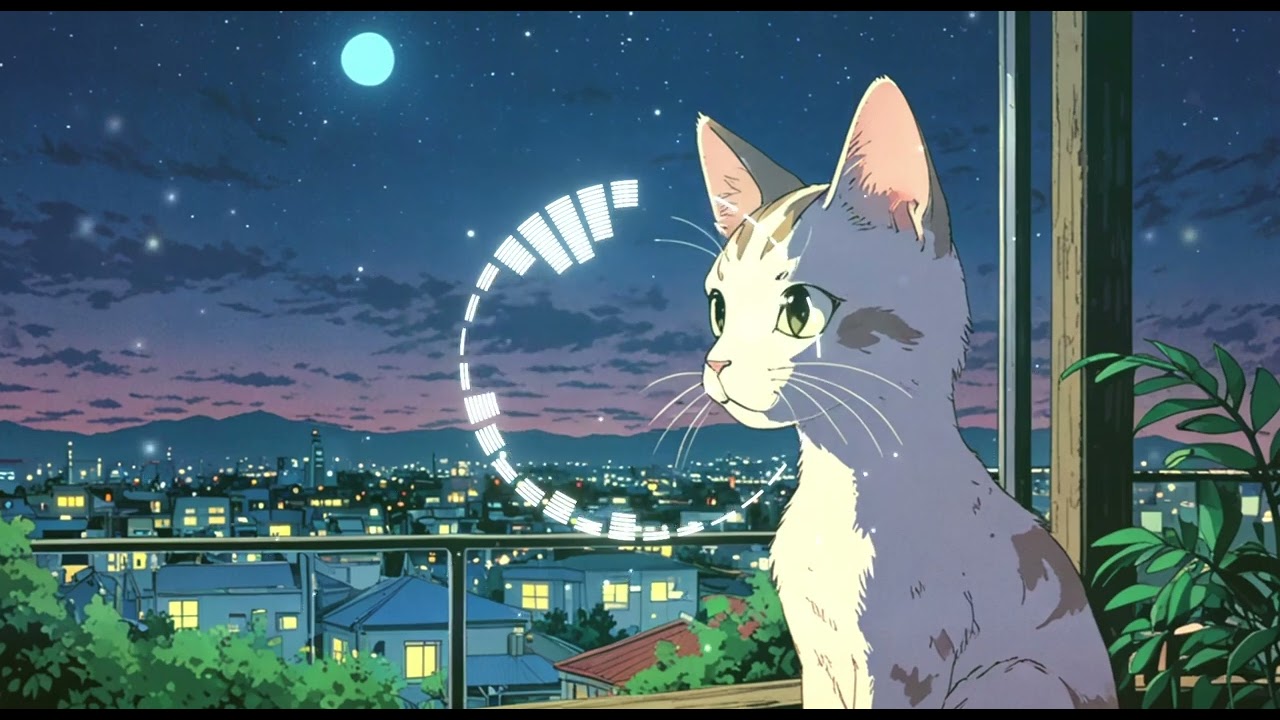 Lo-Fi BGM｜Whispers blurring in the moonlight｜月影に滲むささやき｜chill