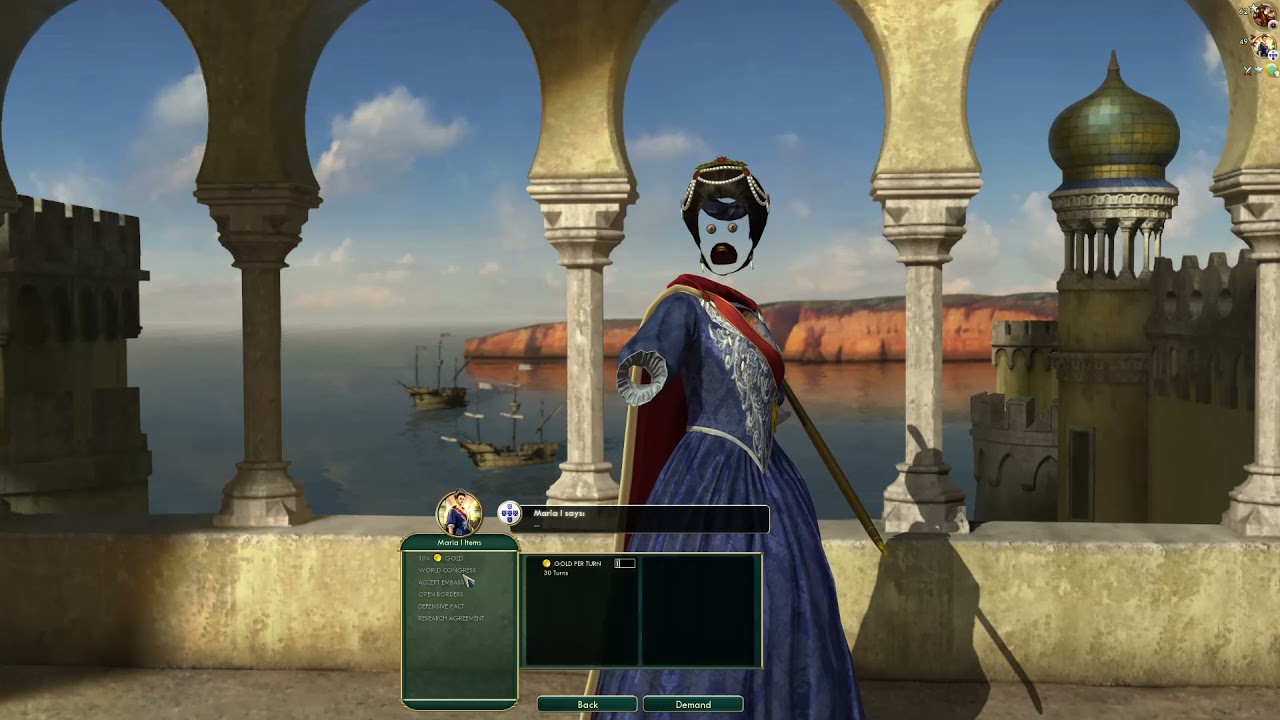 [GLITCH] Civilization 5: Maria I of Portugal