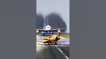 AIRBUS A380 Emergency Landing, Airport Worker Save the Day