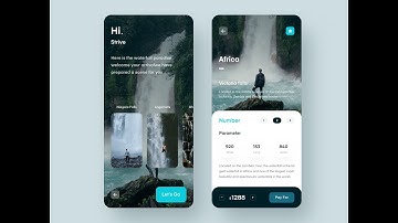 Waterfall App - Flutter UI - Speed Code