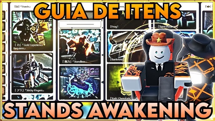 GUIA DE COMO OBTER O REAPER PARTE 1 NO STANDS AWAKENING 