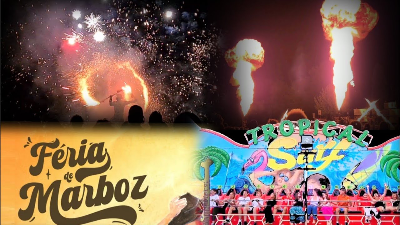 FÊTE FORAINE et SPECTACLE DE FEU à la FÉRIA de MARBOZ 2025